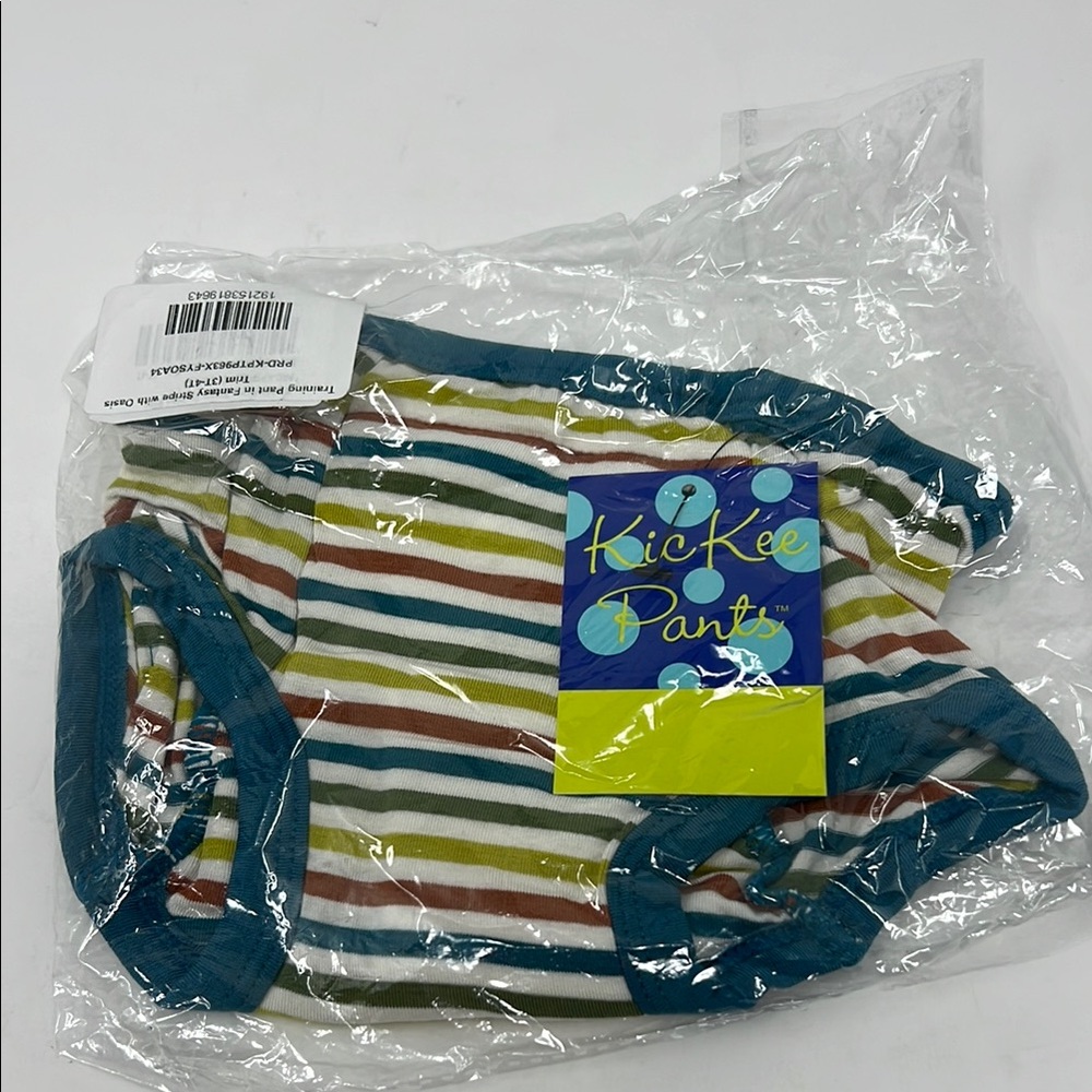 Kickee Pants Multicolor Striped Onesie